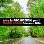 Cambio Gomme Primavera 2026: tutte le PROMOZIONI  per Automobile e SUV